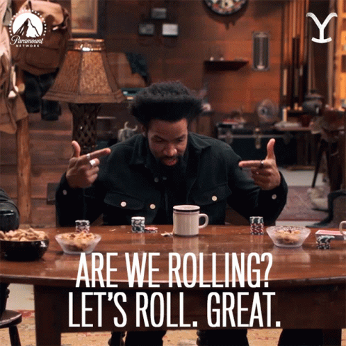 Are We Rolling Lets Roll Great Denim Richards GIF. This 498 x 498 animated GIF is part of our rolling a blunt collection. Related themes include lets go…