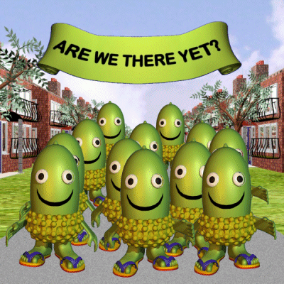 Are We There Yet Have We Arrived GIF