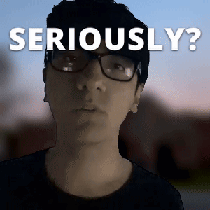 Are You Serious Come GIF