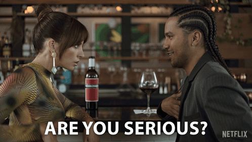 Are You Serious Santi GIF. This 498 x 281 animated GIF is part of our genesis rodriguez collection. Related themes include isa. Created by neonnetflix. View…