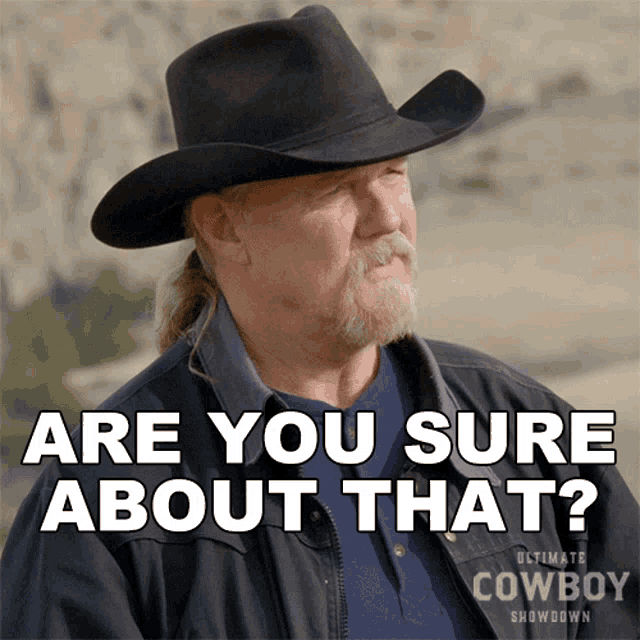 Are You Sure About That Trace Adkins GIF