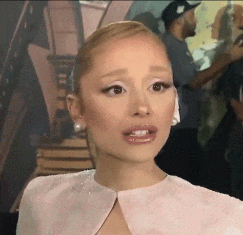 Ariana Grande Disgust GIF