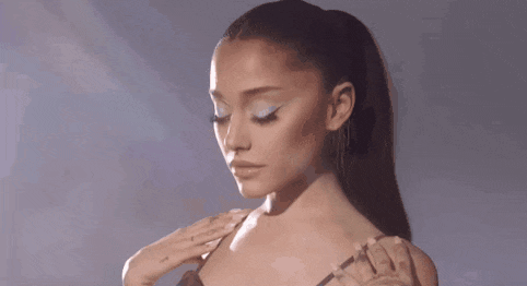 Ariana Grande Make Up GIF