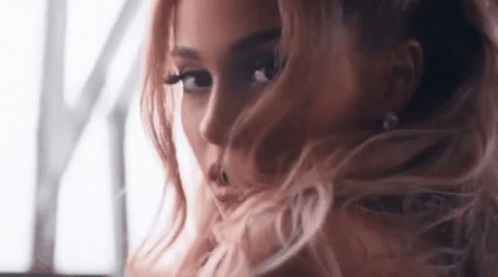 Ariana Grande Wink GIF