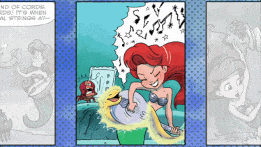 Ariel Guitar GIF