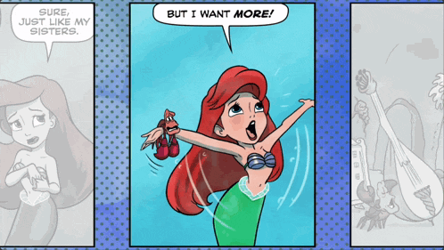 Ariel Want GIF