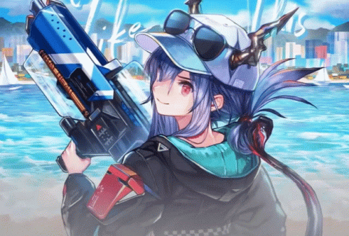 Arknights Chen GIF