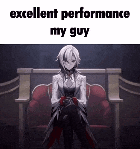 Arlecchino Genshin Clapping GIF
