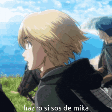 Armin Arlert Armin De Mika GIF