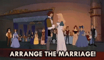 Arrange The Marriage - The Swan Princess GIF