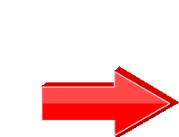 Arrow Red Sticker