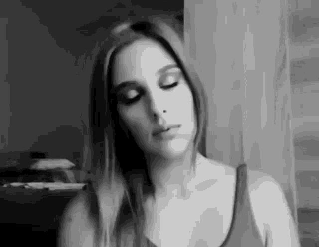 Art Makeup Pose GIF
