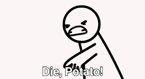 Asdf Movie Die Potato GIF. This 498 x 271 animated GIF is part of our i like trains collection. Created by KapyJungle. View the original animation, share…