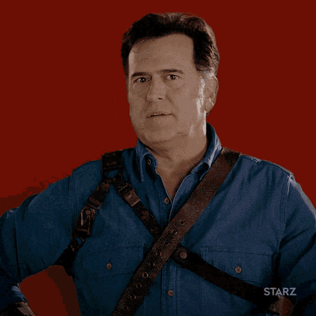 Ash Vs Evil Dead Pointing GIF