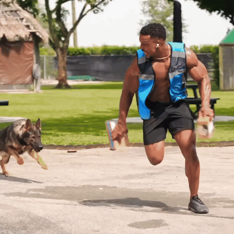 Ashton-hall Running-meme GIF
