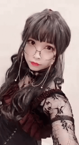 Asian Girl Glasses GIF