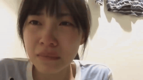 Asian Girl I Have No Money Asain Girl Sad Then Happy GIF
