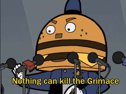 Askewniverse View Askew GIF. This 498 x 371 animated GIF is part of our grimace mcdonalds collection. Created by J91287. View the original animation, share…