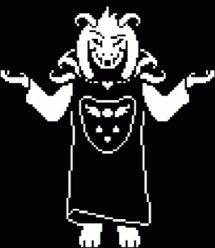 Asriel GIF. This 304 x 350 animated GIF is part of our sans shrug collection. View the original animation, share it, or browse related GIFs.