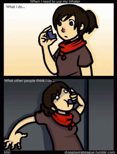 Asthma Sick GIF