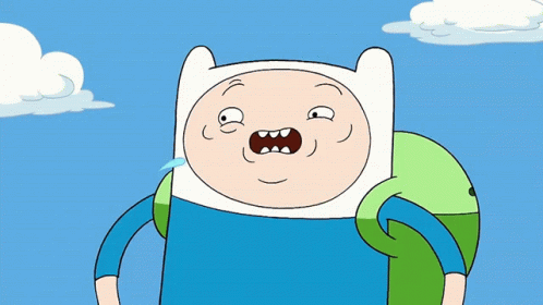 Asustado Finn GIF