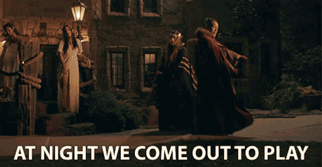 At Night We Come Out To Play Lil Skies GIF