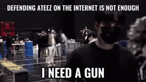 Ateez Funny GIF. This 498 x 280 animated GIF is part of our suficiente internet por hoy collection. Related themes include funny, meme. Created by woosagn…