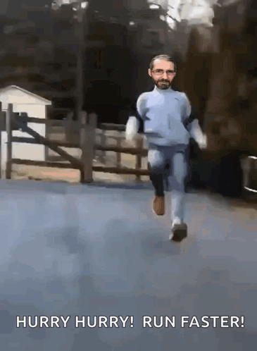 Athene Running GIF