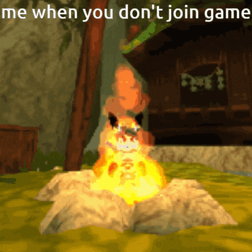 Atlyss Burning GIF