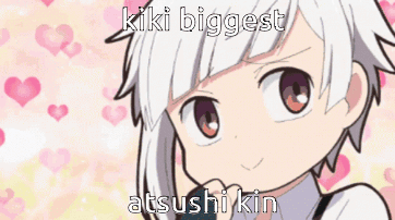 Atsushi Biggest Kiki Kin GIF. This 362 x 202 animated GIF is part of our shomba collection. Created by Kikiwiwa. View the original animation, share it, or…