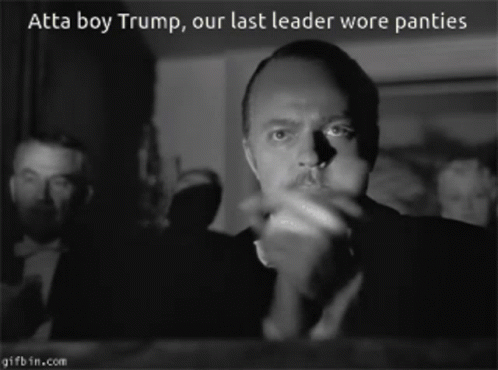 Atta Boy Trump GIF