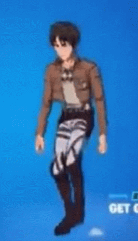 Attack On Titan Eren Yeager GIF. This 286 x 498 animated GIF is part of our sans fortnite dance collection. Related themes include attack on titan. Created…
