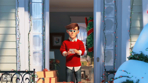 Attacked By A Snowball Tim Templeton GIF