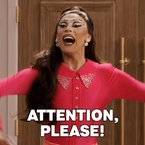 Attention Please Jewels Sparkles GIF. This 498 x 498 animated GIF is part of our thanks for your attention collection. Created by RuPaulsDragRace. View the…