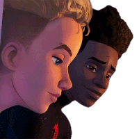 Attracted Look Miles Morales Sticker