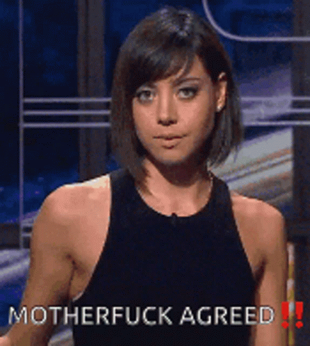 Aubrey Plaza Smile GIF