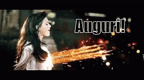 Auguri Fuochi D'Artificio GIF