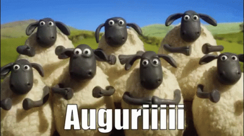 Auguriiiii Compleanno Onomstico Laurea Battesimo Comunione Complimenti Congratulazioni GIF