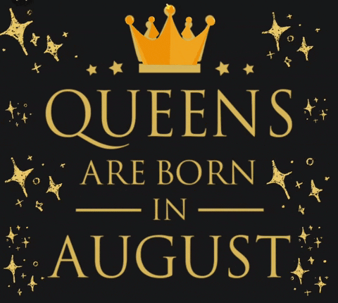 August Birthday GIF