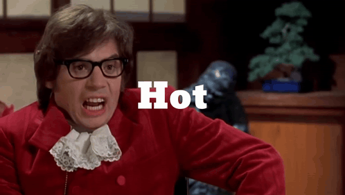 Austin Powers Hot Hot Austin Powers GIF