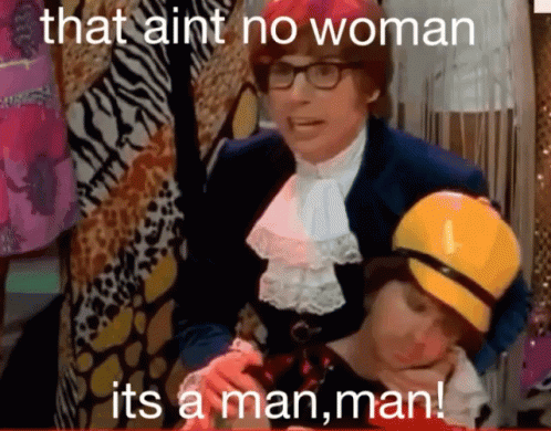 Austin Powers Its A Man Man GIF. This 498 x 390 animated GIF is part of our thats a man baby collection. Created by jrusty. View the original animation…