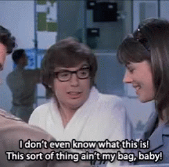 Austin Powers Mike Myers GIF. This 244 x 240 animated GIF is part of our thats a man baby collection. Related themes include flirting. View the original…