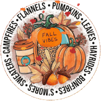 Autumn Fall Sticker