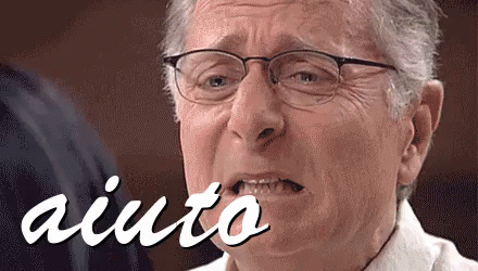 Avanti Un Altro Paolo Bonolis Aiuto Sos Paura Aiutatemi Spaventato Spaventata Terrore Horror GIF. This 440 x 250 animated GIF is part of our paura eh…