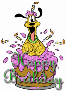 Avas 3rd Birthday GIF