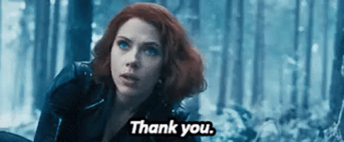 Avengers Black Widow GIF. This 498 x 206 animated GIF is part of our scarlett johansson iron man 2 collection. Related themes include black widow, thank…