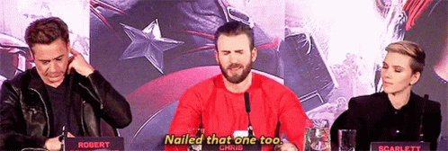 Avengers Chris Evans GIF. This 498 x 168 animated GIF is part of our scarlett johansson iron man 2 collection. Related themes include black widow, iron man…