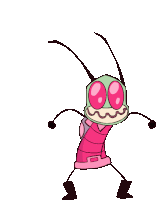 Avtp Invader Zim Sticker