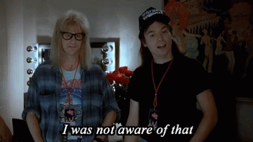 Aware Was Not GIF