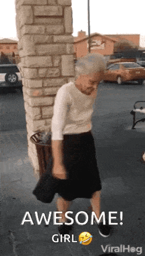 Awesome Grandma GIF